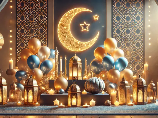 Transform Your Home with Beautiful Ramadan Balloon Decorations