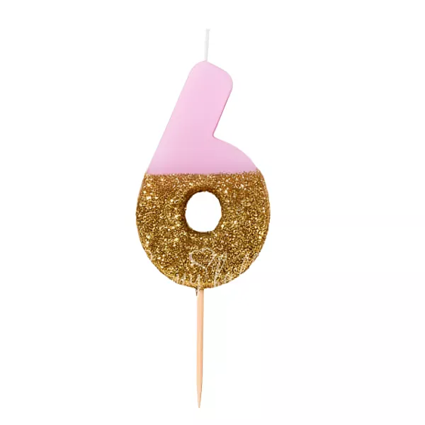 Блестящая свеча 6