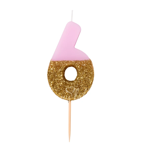 Glitter Candle ­6