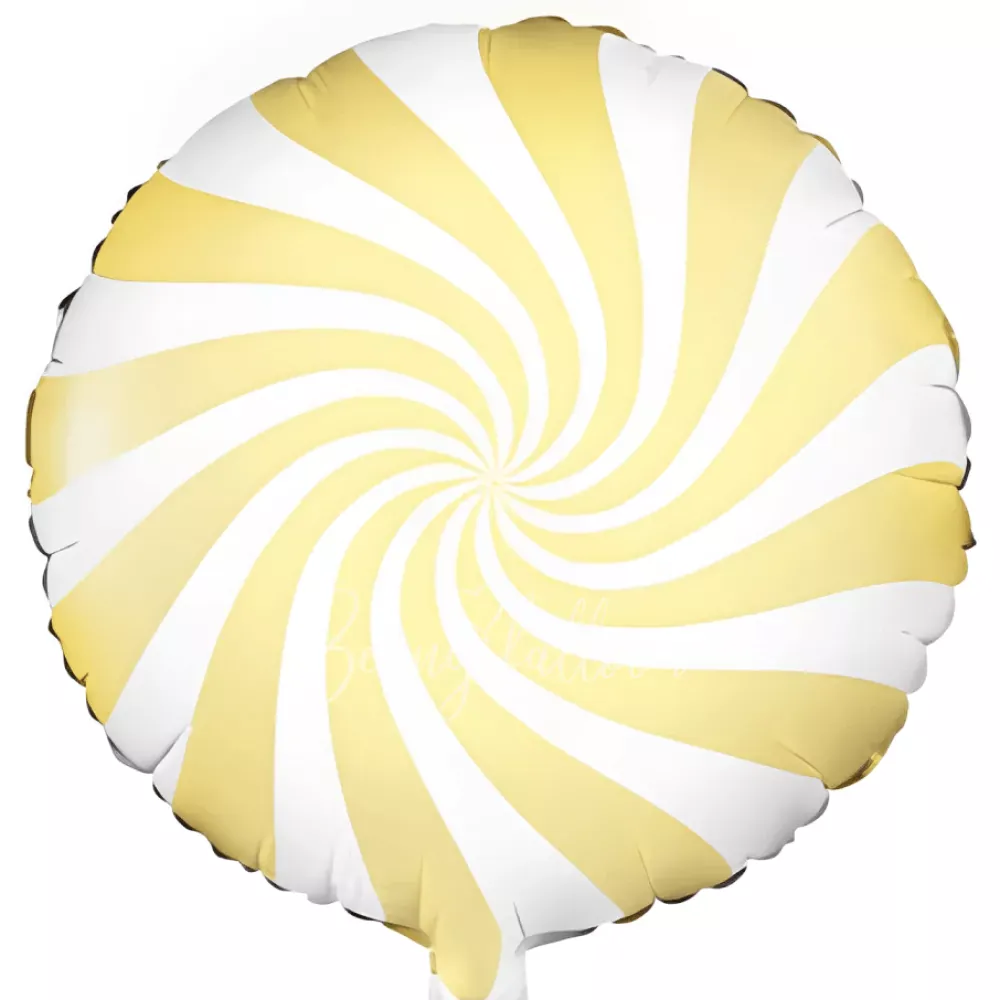 18" Candy Foil Balloon Light Yellow