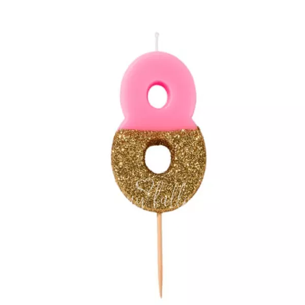 Блестящая свеча 8