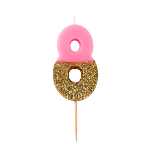 Glitter Candle ­ 8