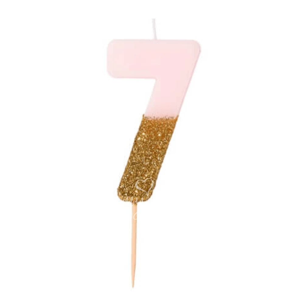 Glitter Candle 7