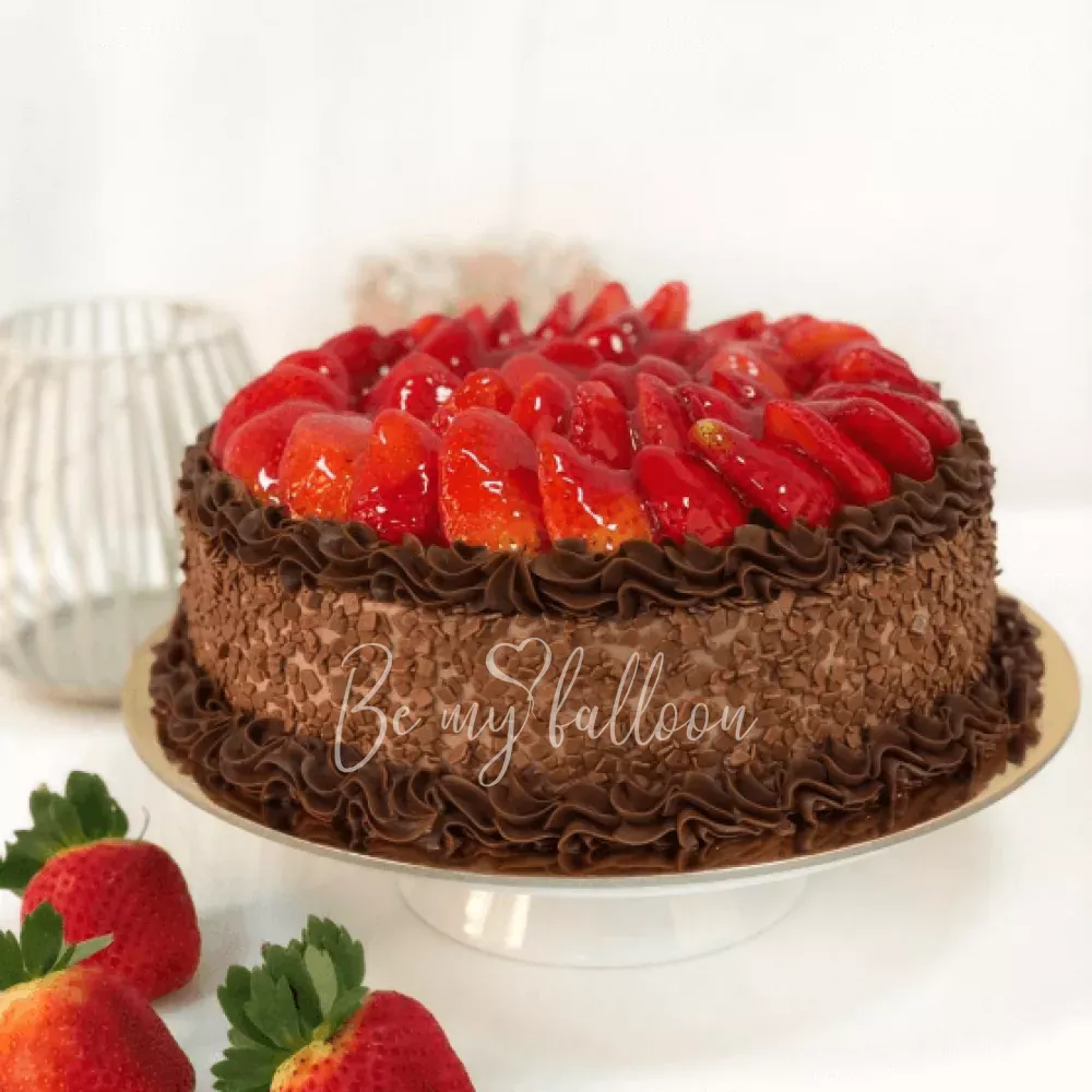 Strawberry Chocolate Cake