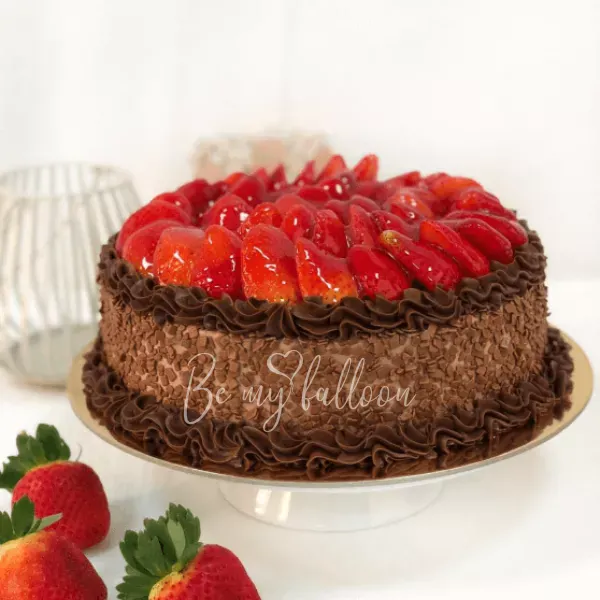Strawberry Chocolate Cake