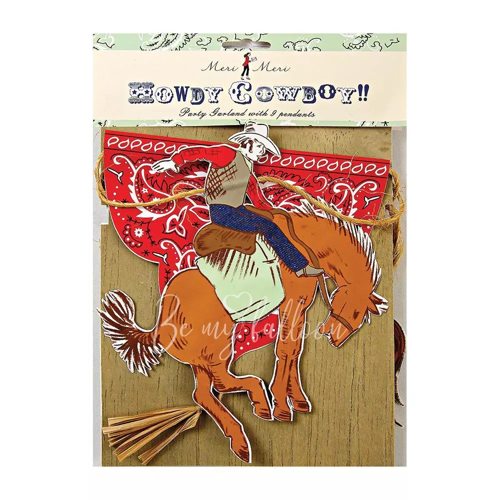 Howdy Cowboy Garland