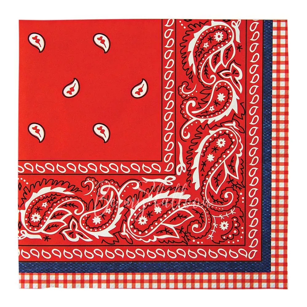 Салфетки для вечеринки Howdy Cowboy (большие)