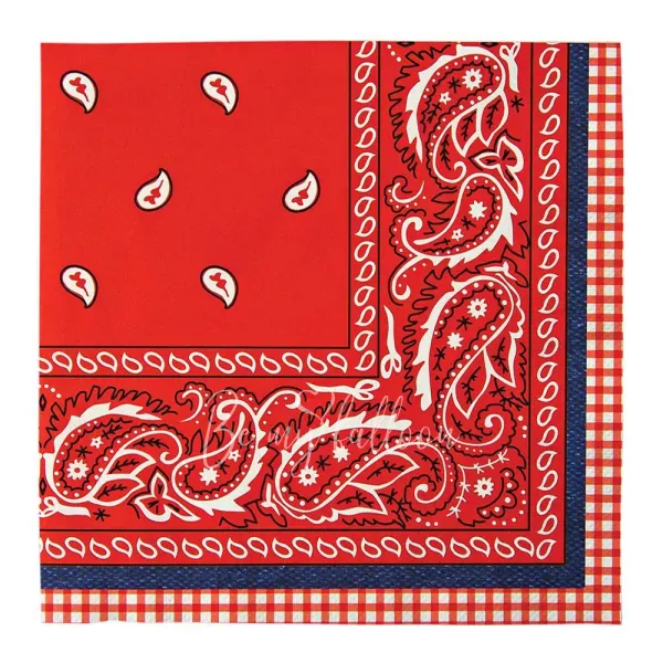 Салфетки для вечеринки Howdy Cowboy (большие)