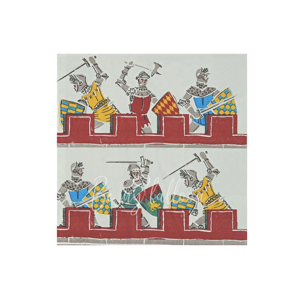 Brave Knights Napkins (small)