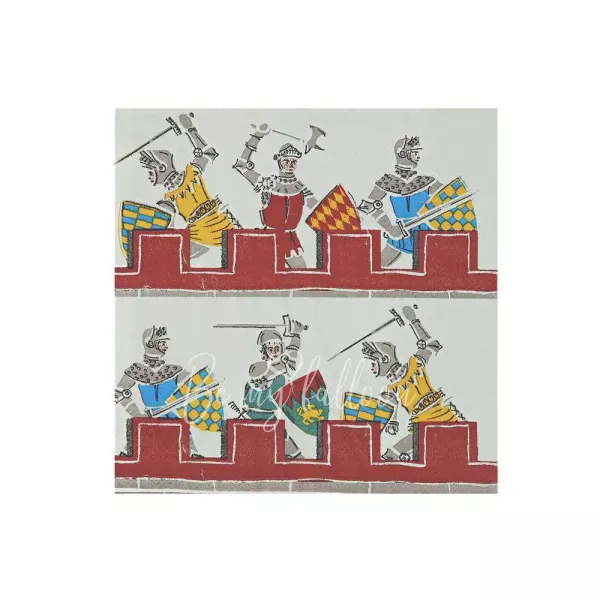 Салфетки для вечеринки Brave Knights (маленькие)