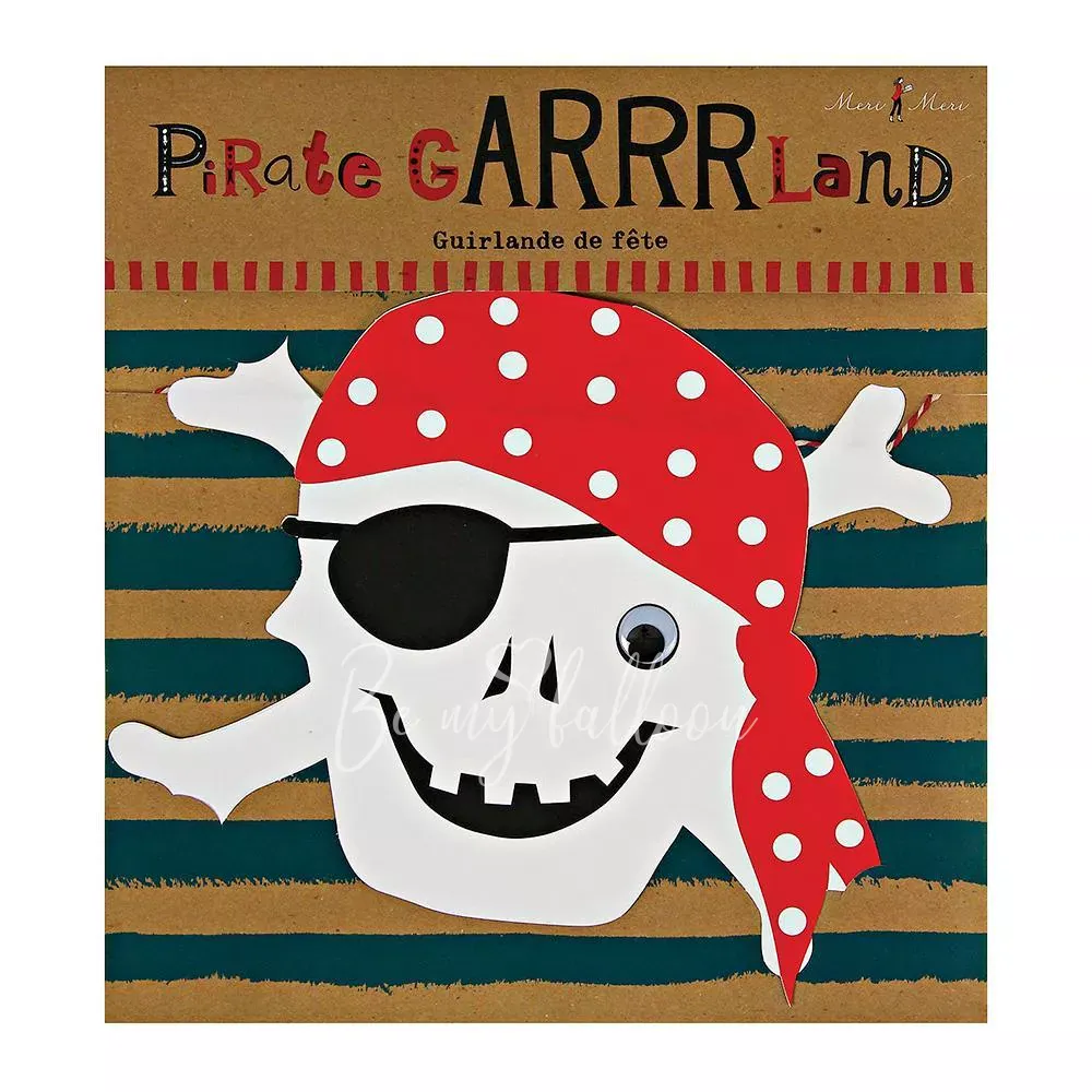 Ahoy There Pirate Garland