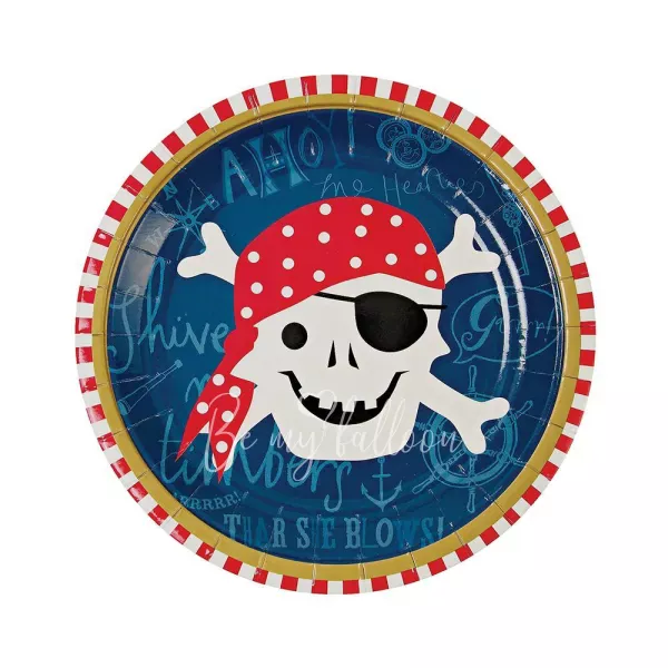 Ahoy There Pirate Plates (small)