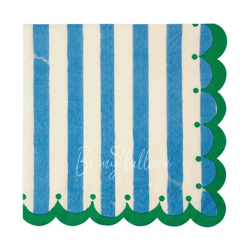 Blue & Green Napkins (large)