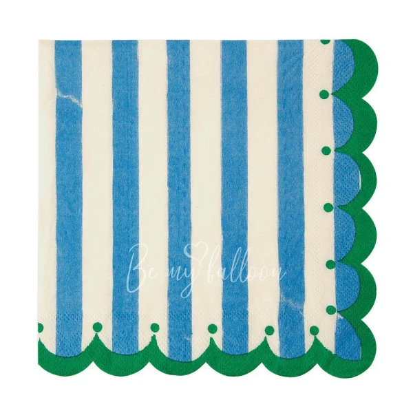 Blue & Green Napkins (large)
