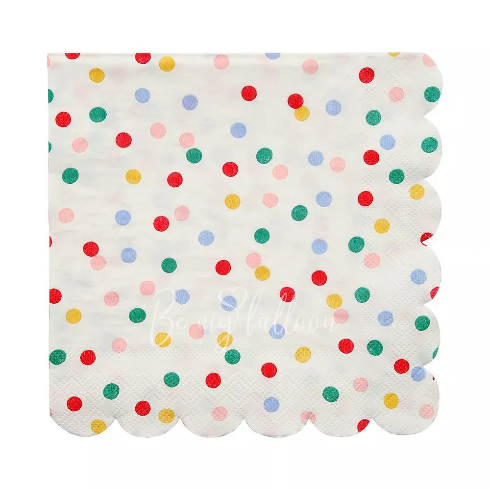 Салфетки для вечеринки Spotty в точку (большие)