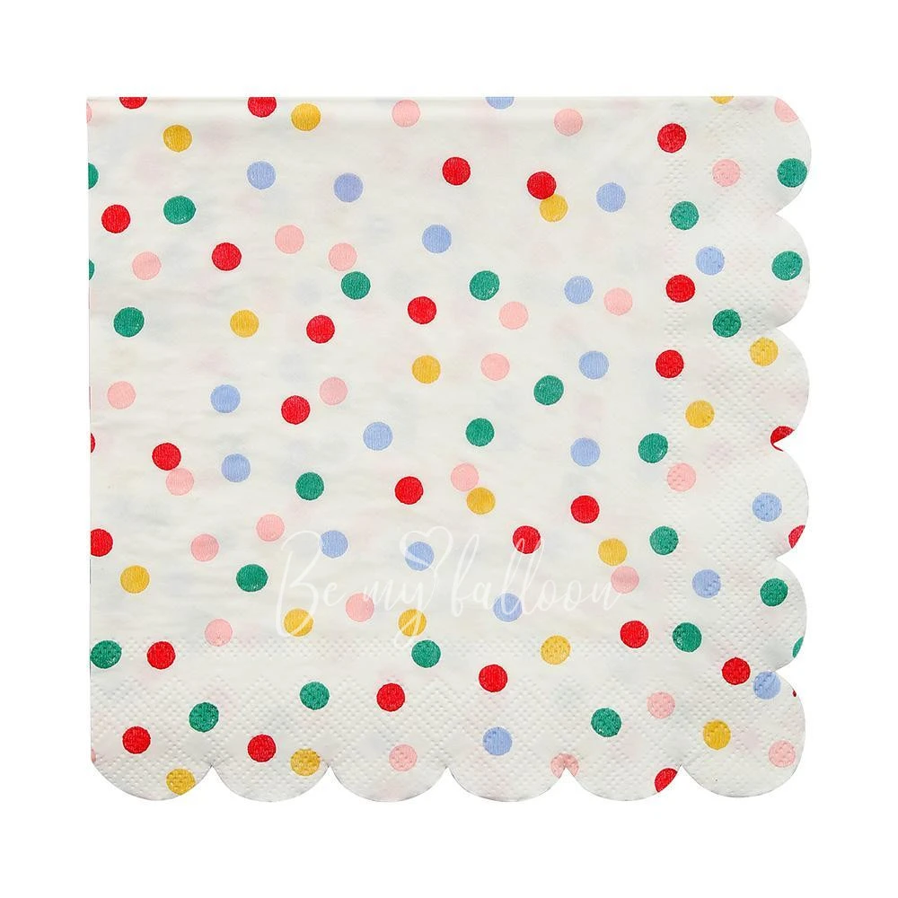 Салфетки для вечеринки Spotty в точку (большие)