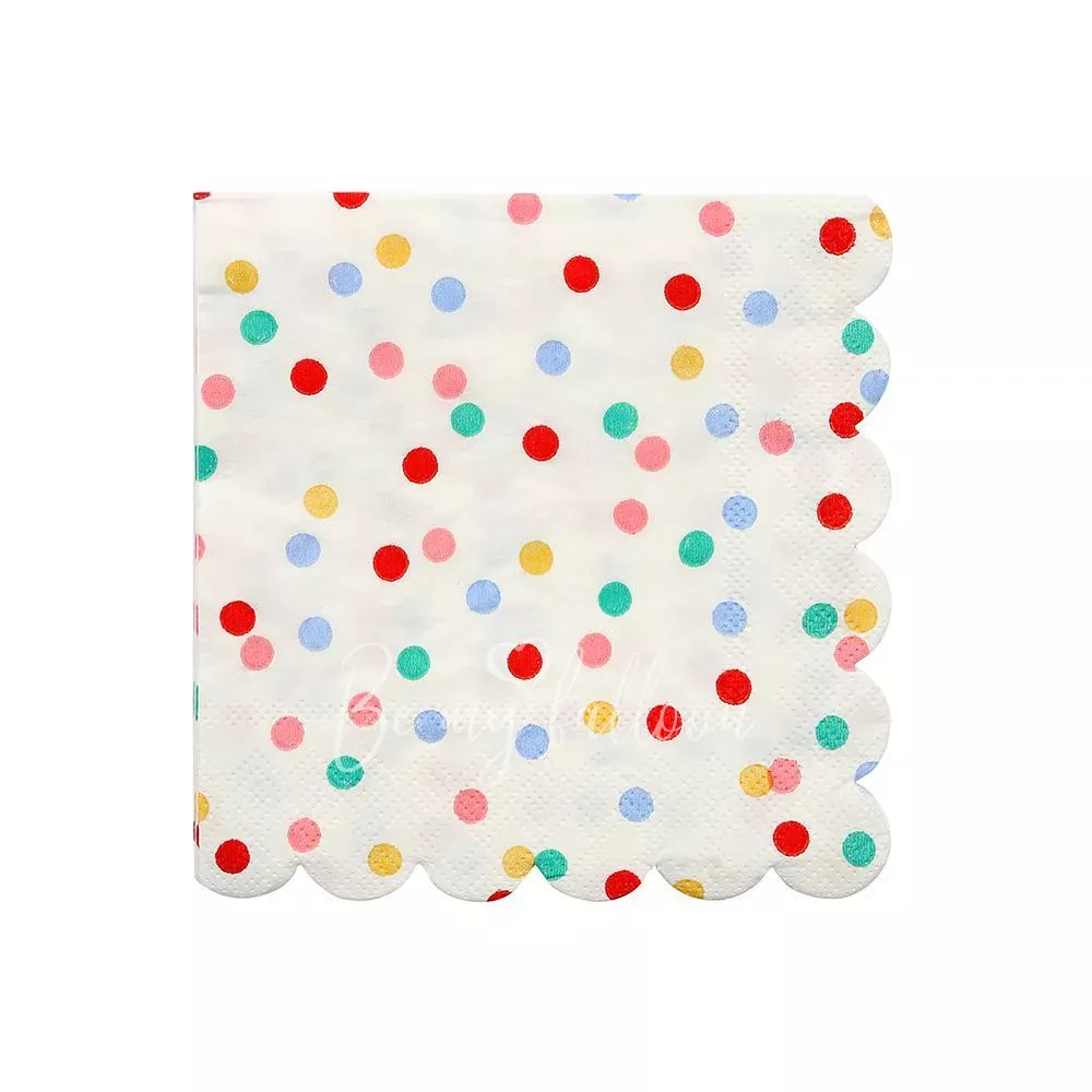 Салфетки для вечеринки Spotty в точку (маленькие)