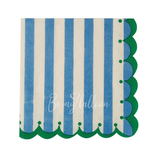 Blue & Green Napkins (small)