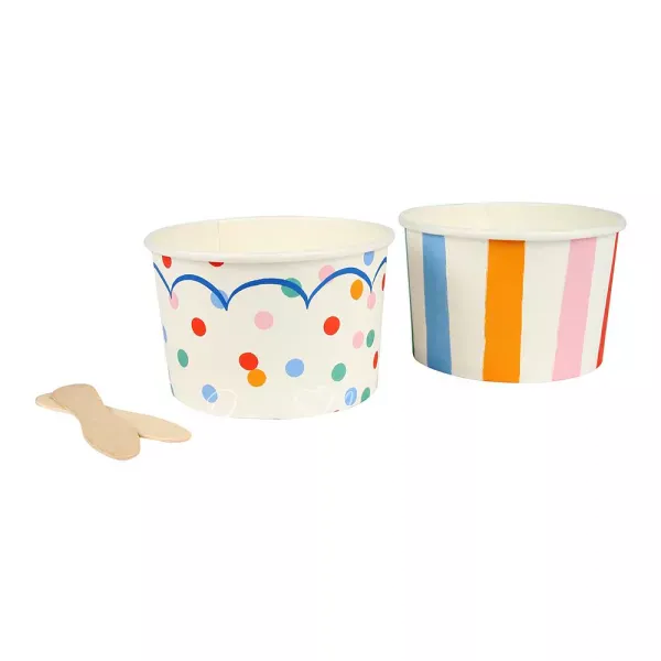 Spots & Stripes Candy/Ice Cream Cups