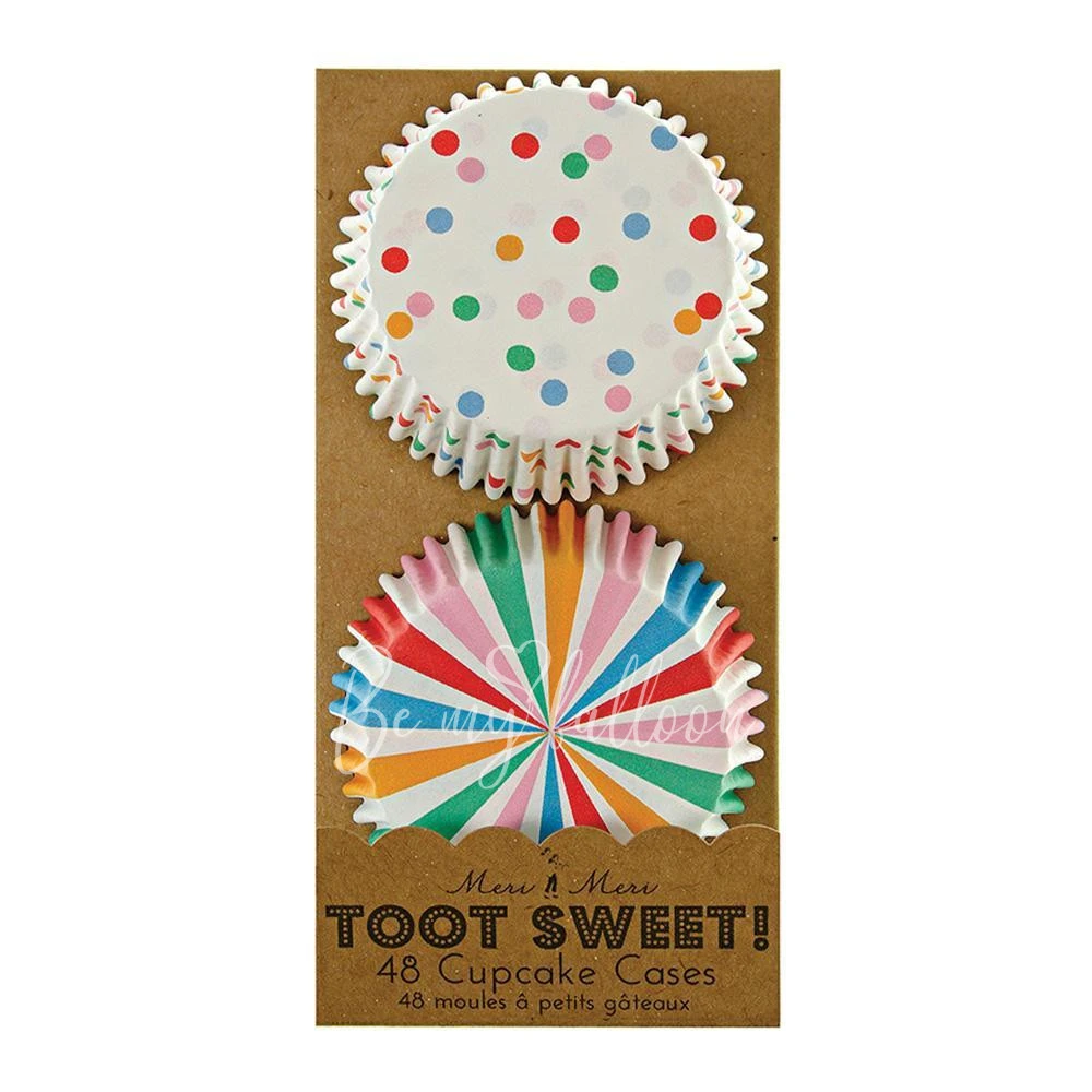 Multicolored Cupcake Cases 
