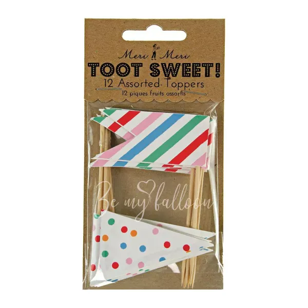 توبر الكيك البقع والرايات