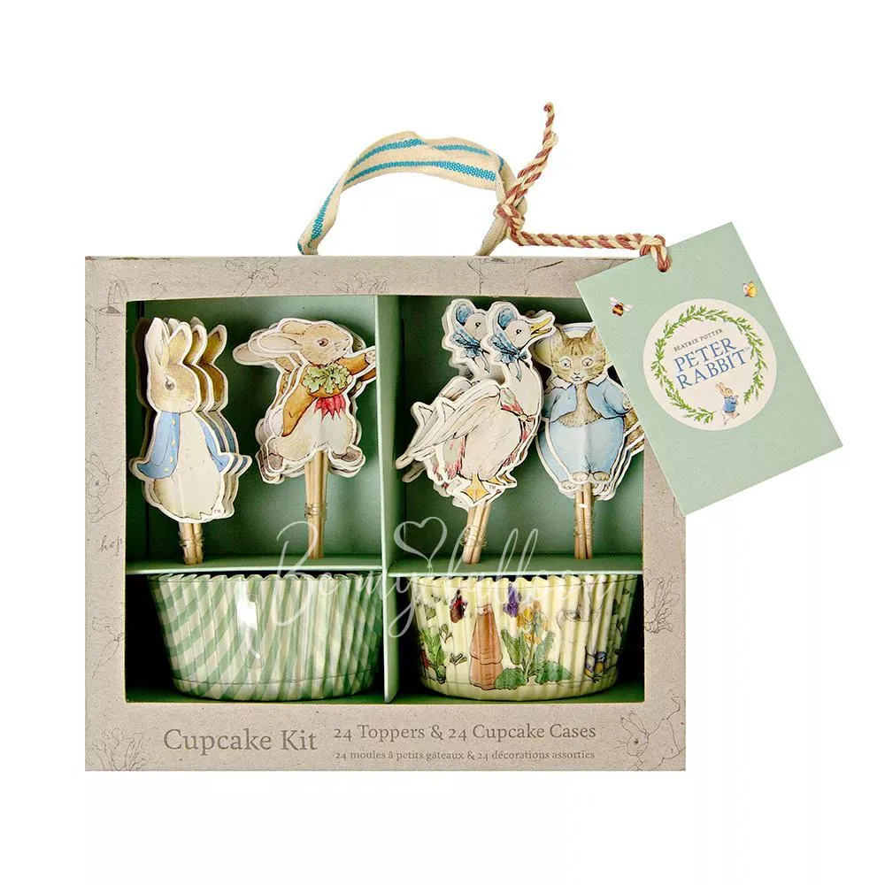 كجكوعة كب كيك الأرنب بيتر وأصدقائه