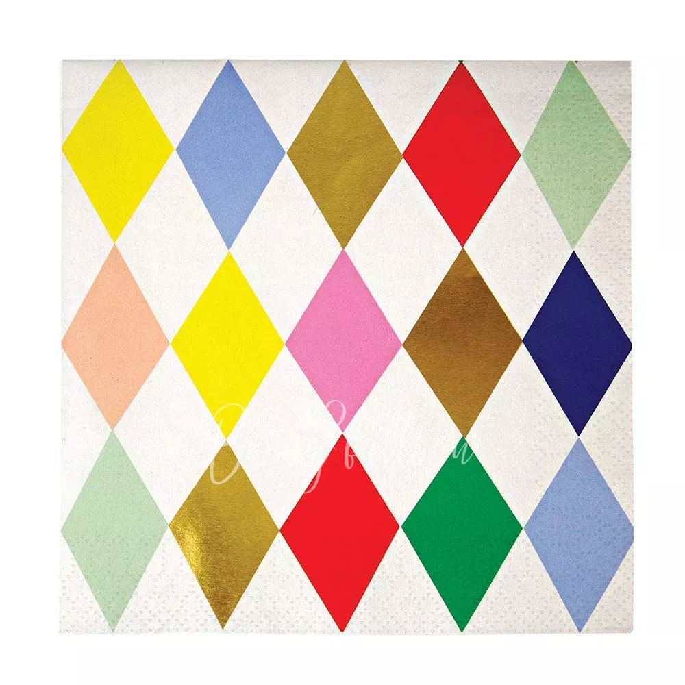Harlequin Napkins (large)