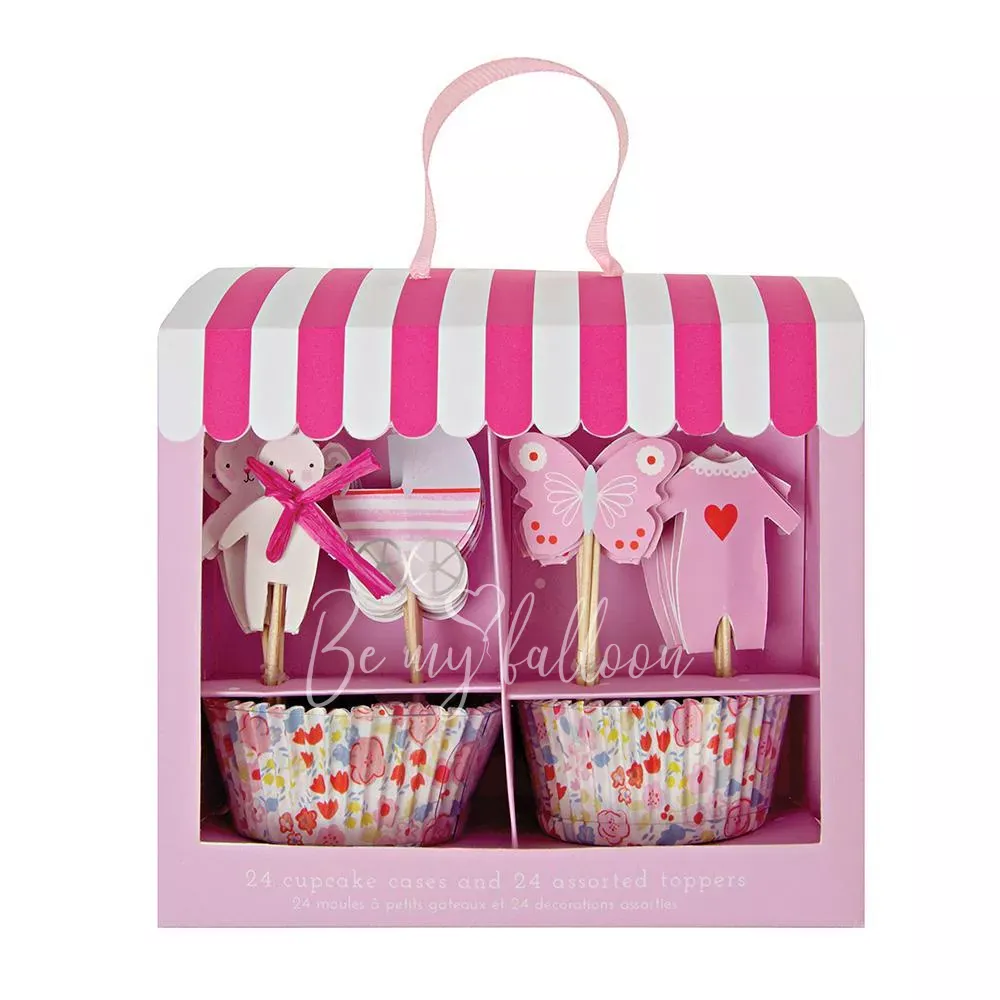 Baby Shop Pink Cupcake Kit