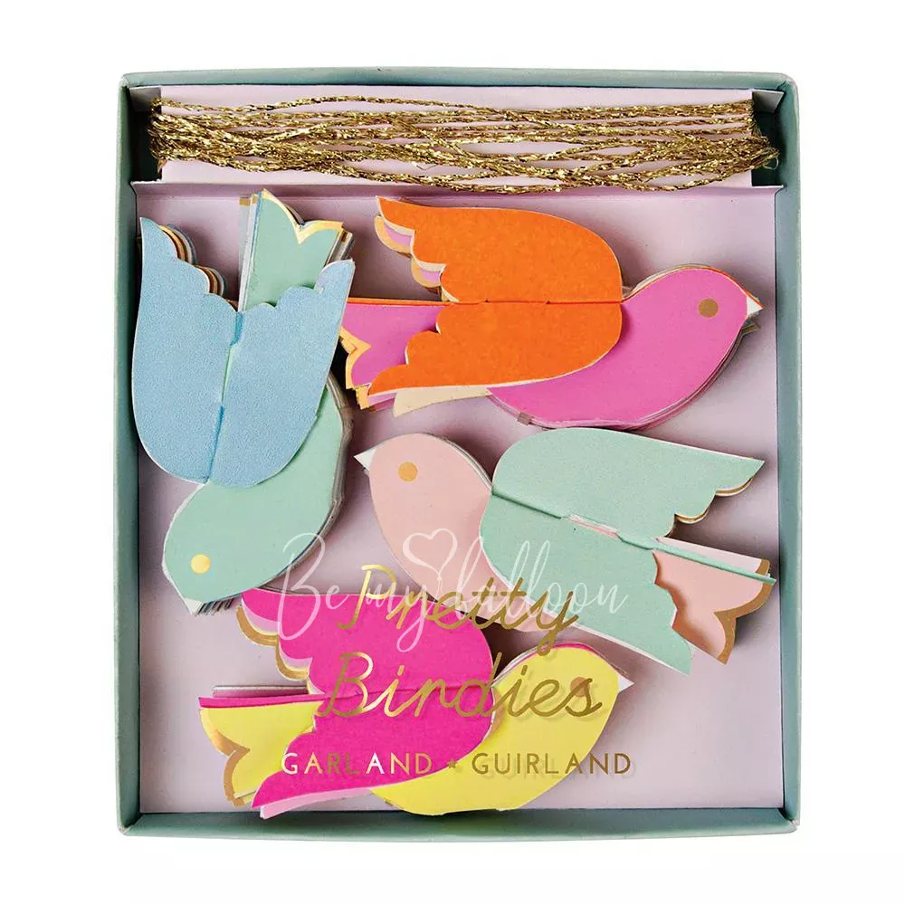 Pretty Birdies Mini Garland