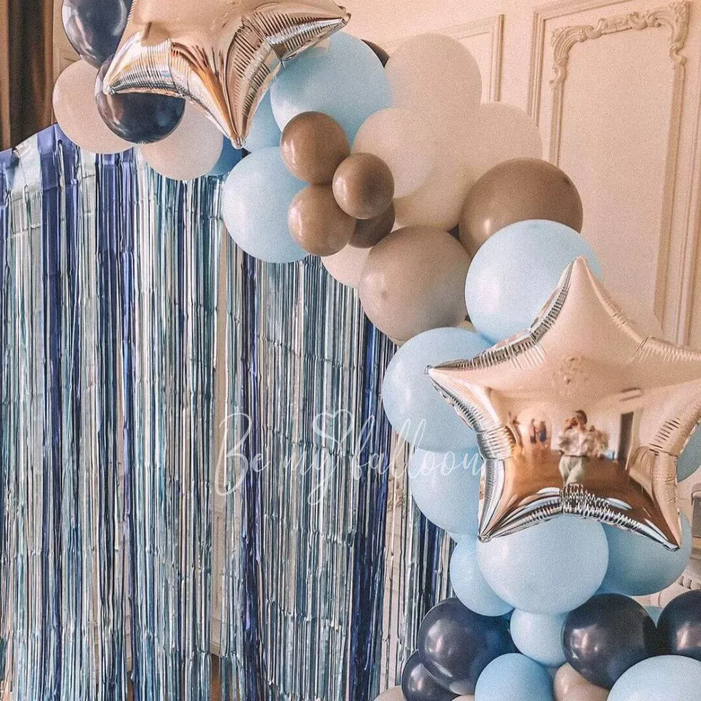 Композиция из шаров Первый День Рождения Мальчика