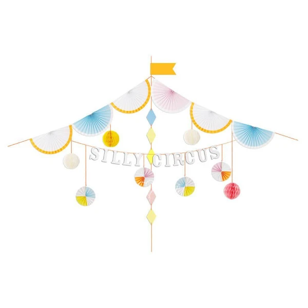 Silly Circus Garland Kit