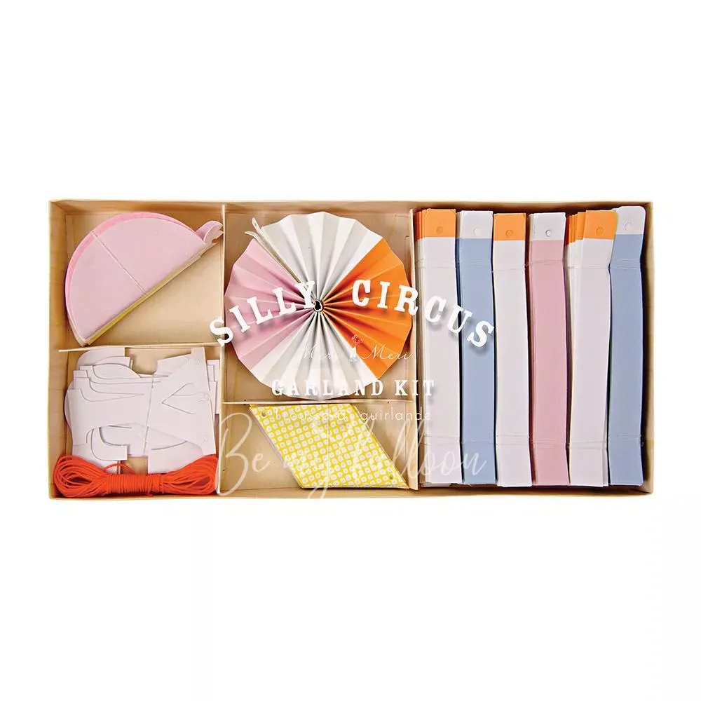 Silly Circus Garland Kit