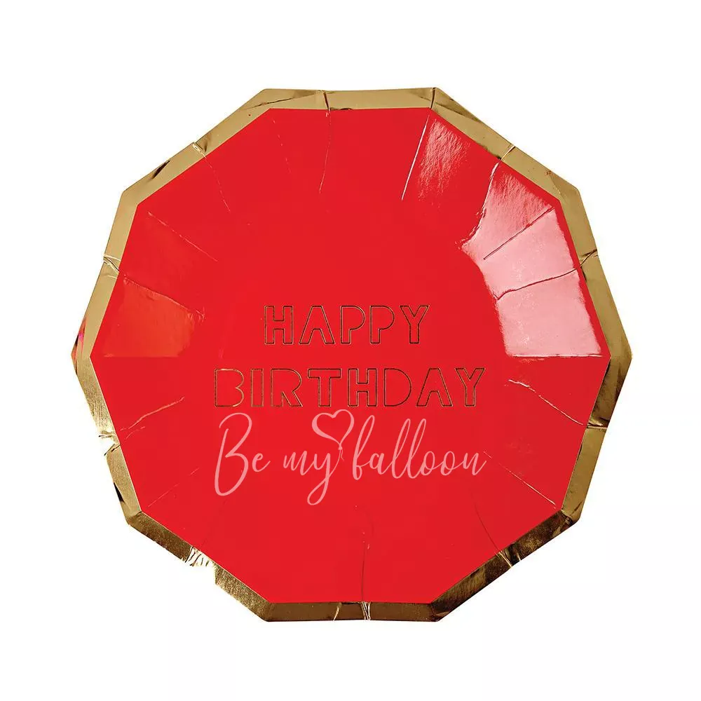 Happy Birthday Plates (small)