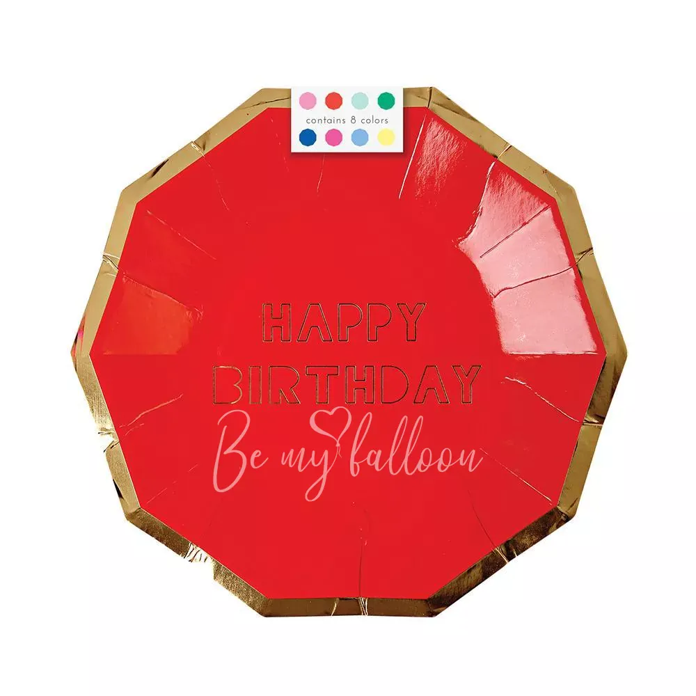 Happy Birthday Plates (small)