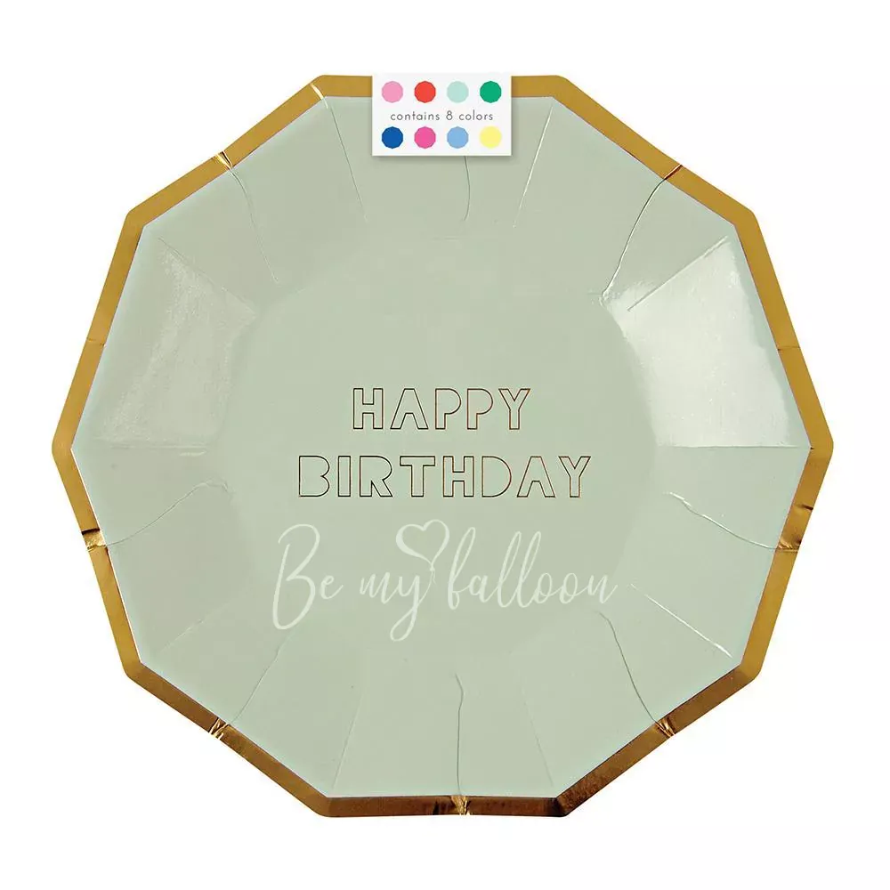 Happy Birthday Plates (large)