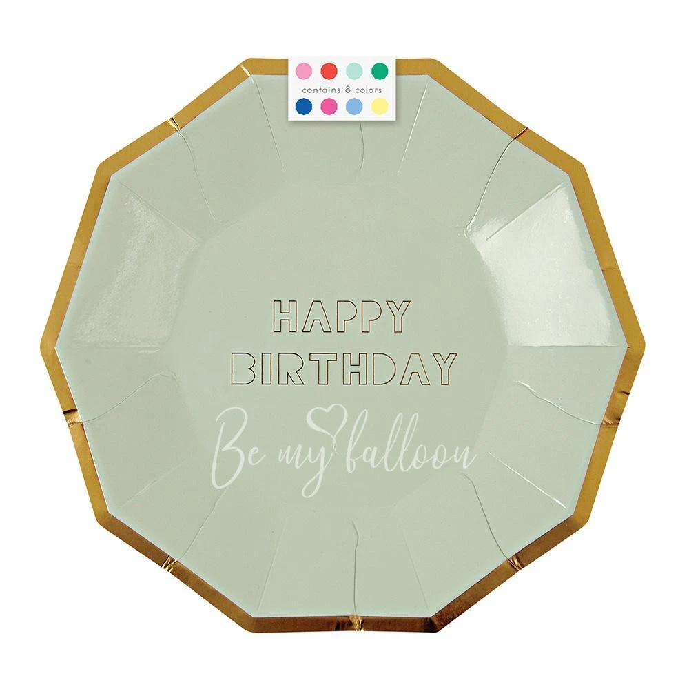 Happy Birthday Plates (large)