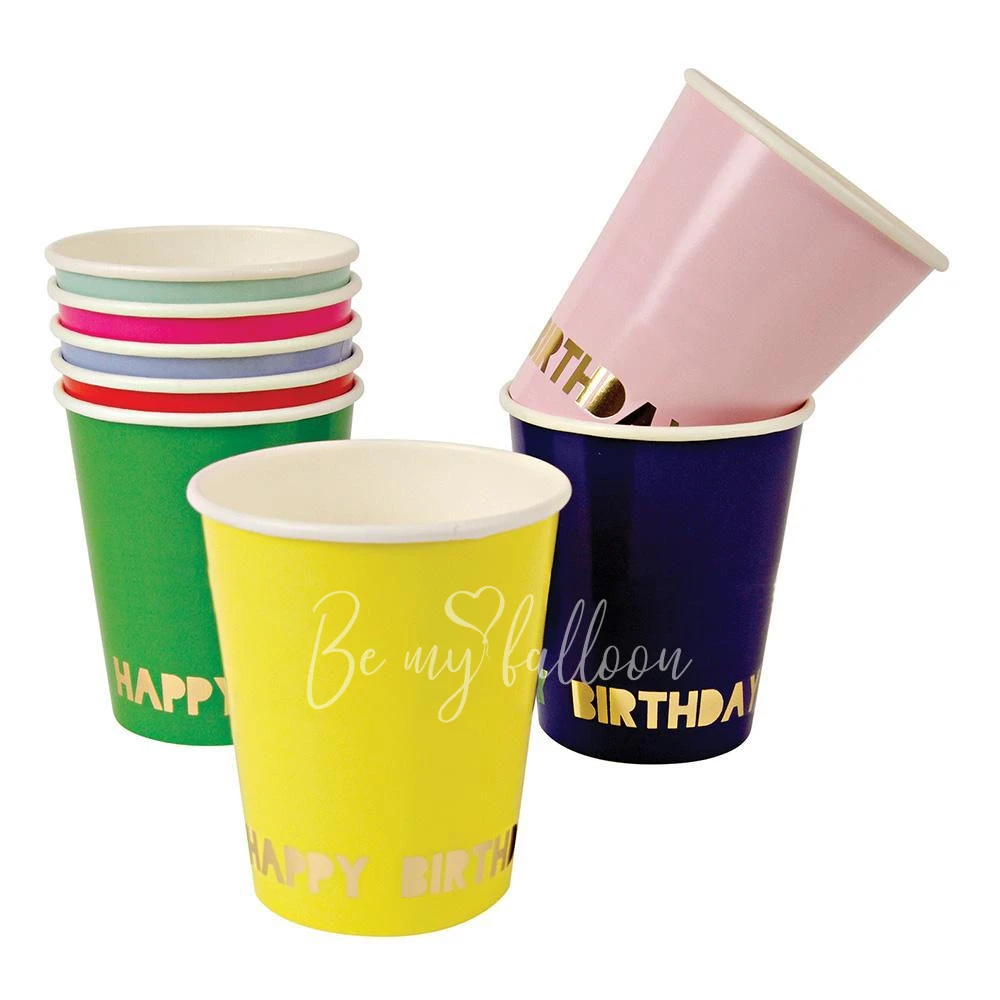 Happy Birthday Cups