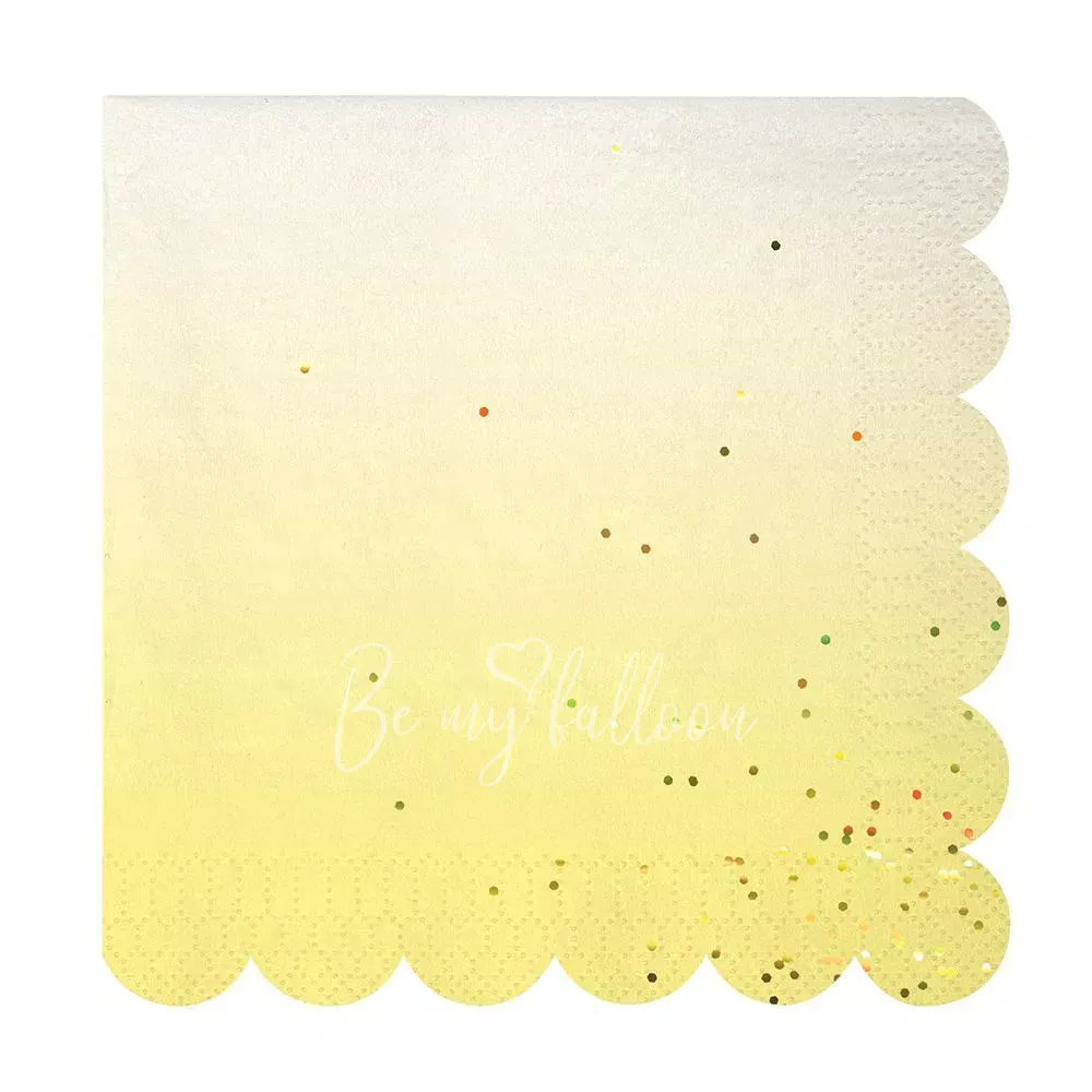 Салфетки для вечеринки Ombre (большие)