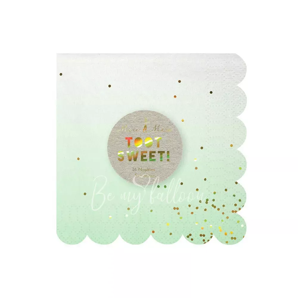 Салфетки для вечеринки Ombre (маленькие)