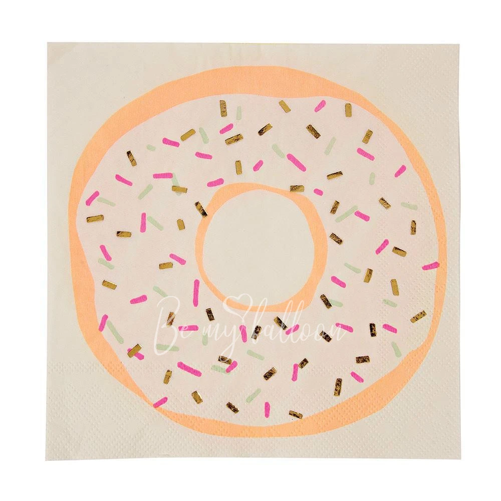 Foiled Doughnut Napkins (large)
