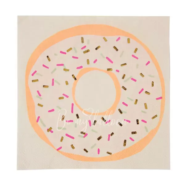 Foiled Doughnut Napkins (large)