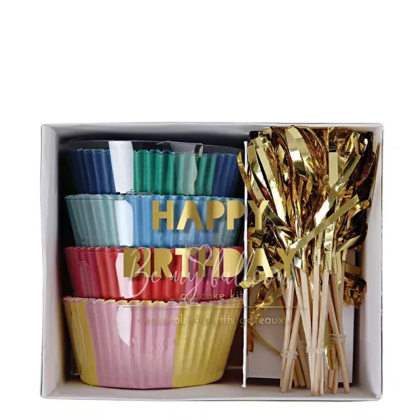 Набор для украшения капкейков С Днем Рождения