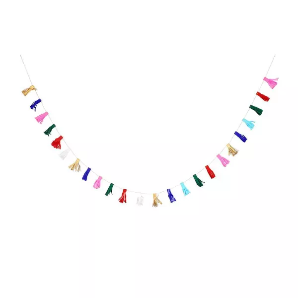 Multicolour Tassel Mini Garland