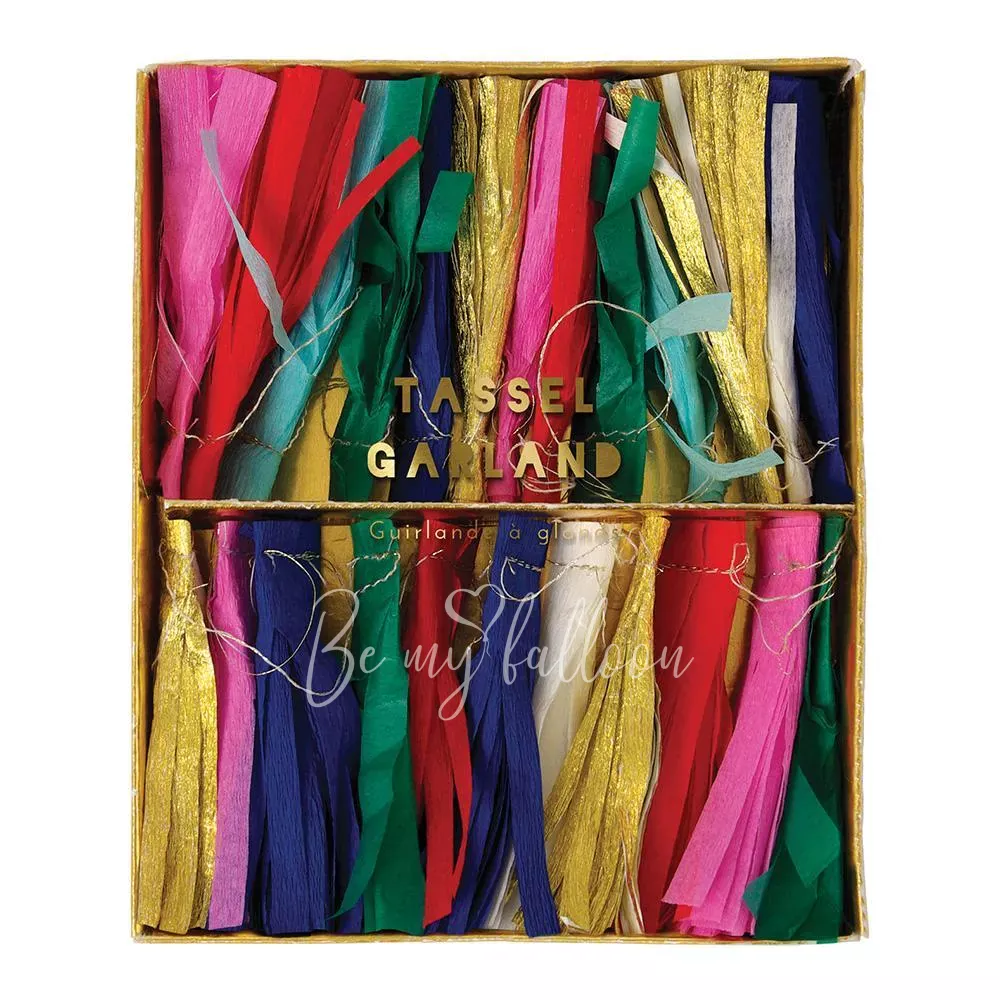 Multicolour Tassel Mini Garland