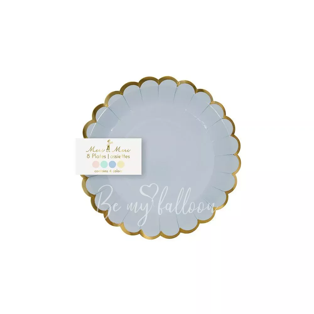 Тарелки Pastel для канапе 