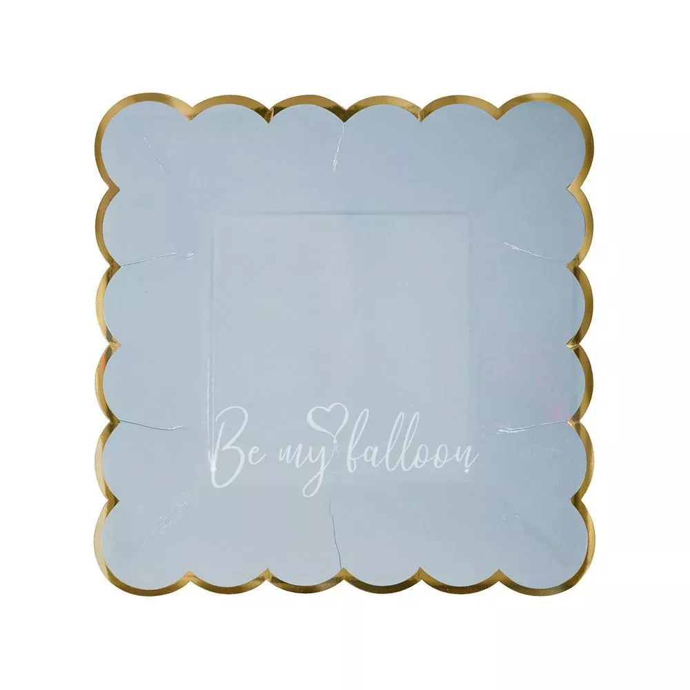 Assorted Pastel Plates (small)