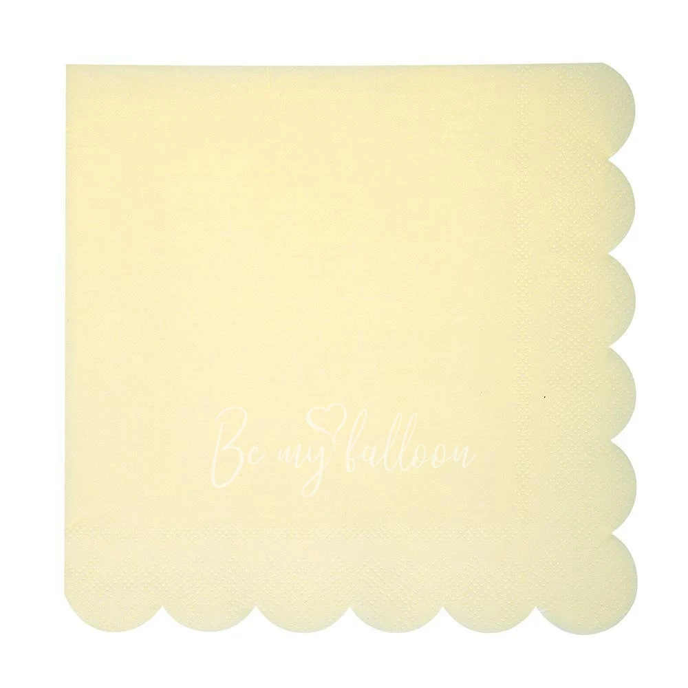 Assorted Pastel Napkins (large)