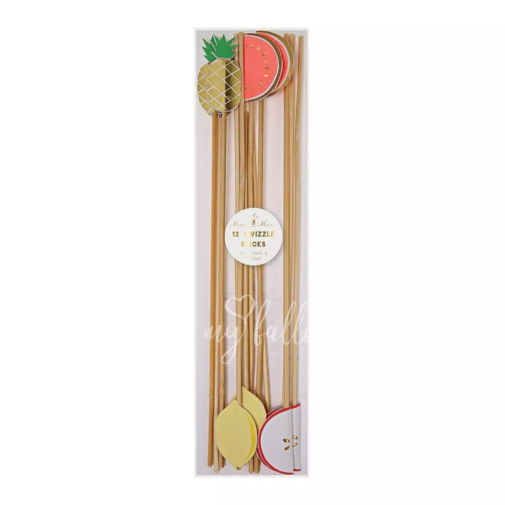 Fruit Swizzle Sticks