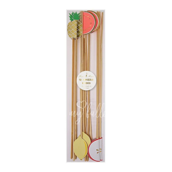 Fruit Swizzle Sticks