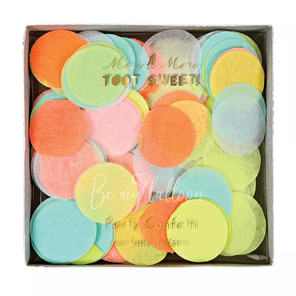 Neon Party Confetti